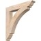 Ekena Millwork Thorton Traditional Smooth Bracket, Douglas Fir, 3 1/2"W x 24"D x 24"H BKT04X24X24THR01SDF - alternate 1